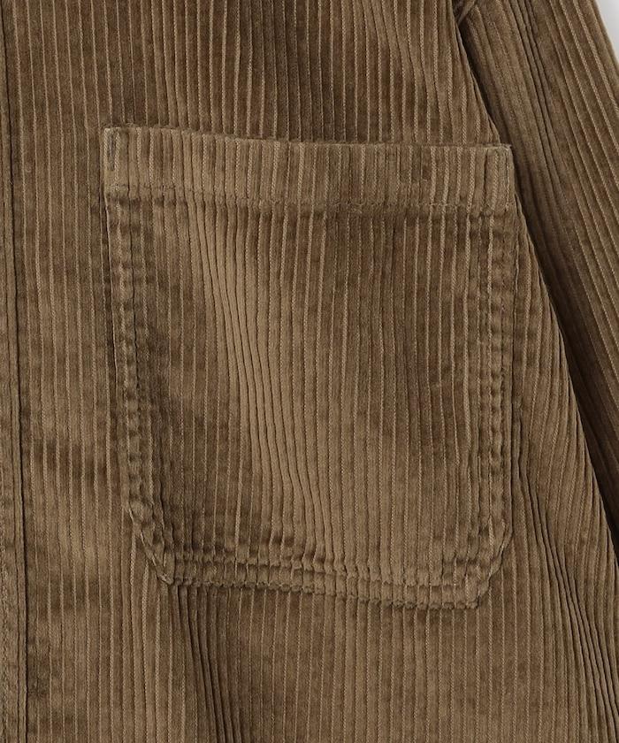 6-Wale Corduroy 面料襯衫