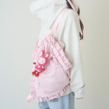 可放A4 防潑水 キラキラベリエちゃん圖案 束口揹包