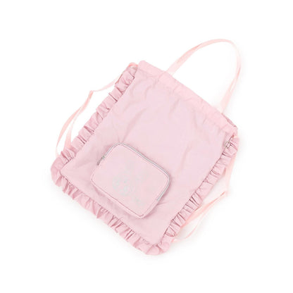 可放A4 防潑水 キラキラベリエちゃん圖案 束口揹包