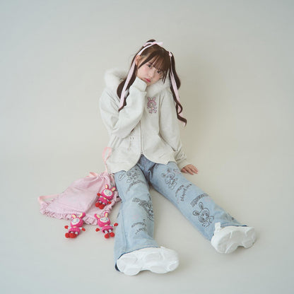 可放A4 防潑水 キラキラベリエちゃん圖案 束口揹包