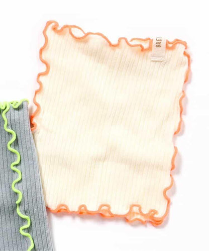 多色荷葉邊 嬰兒肚圍