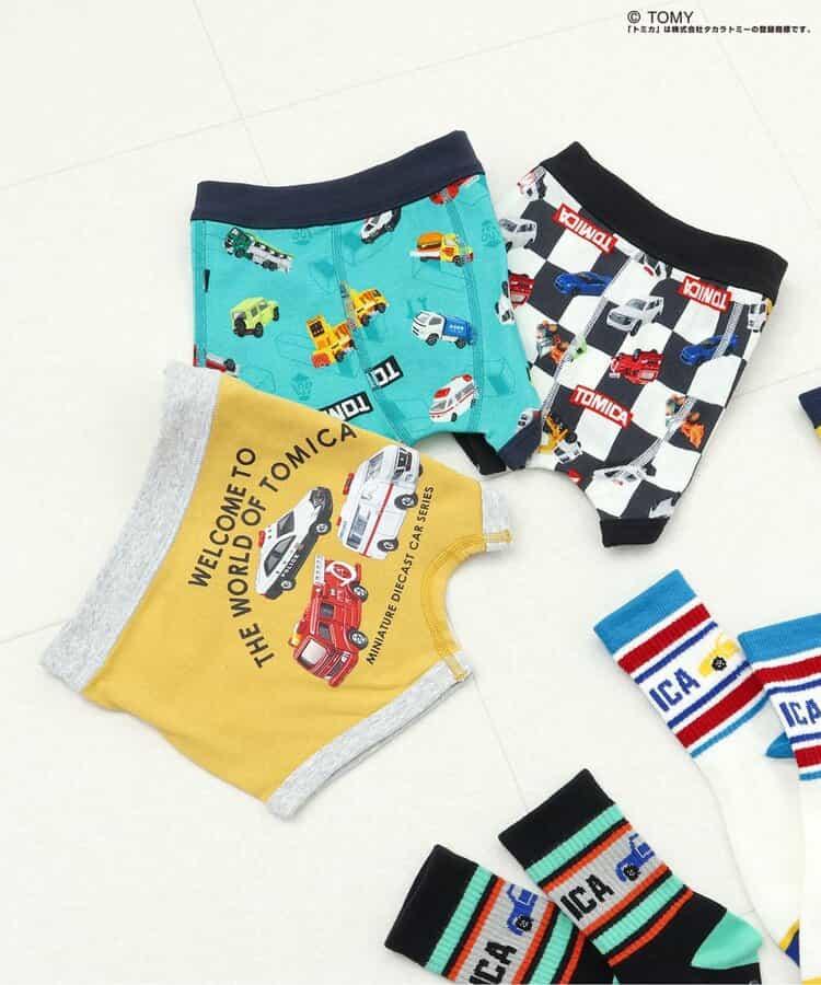 TOMICA×BREEZE 三款圖案 平角內褲