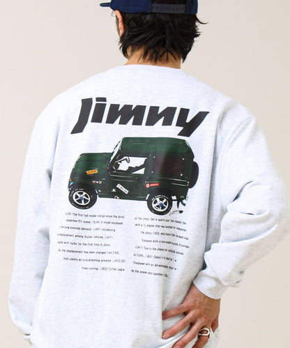 長銷聯名 ジムニー×GLOSTER 毛圈印花衛衣