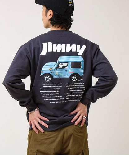 長銷聯名 ジムニー×GLOSTER 毛圈印花衛衣
