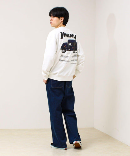 長銷聯名 ジムニー×GLOSTER 毛圈印花衛衣