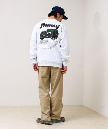 長銷聯名 ジムニー×GLOSTER 毛圈印花衛衣