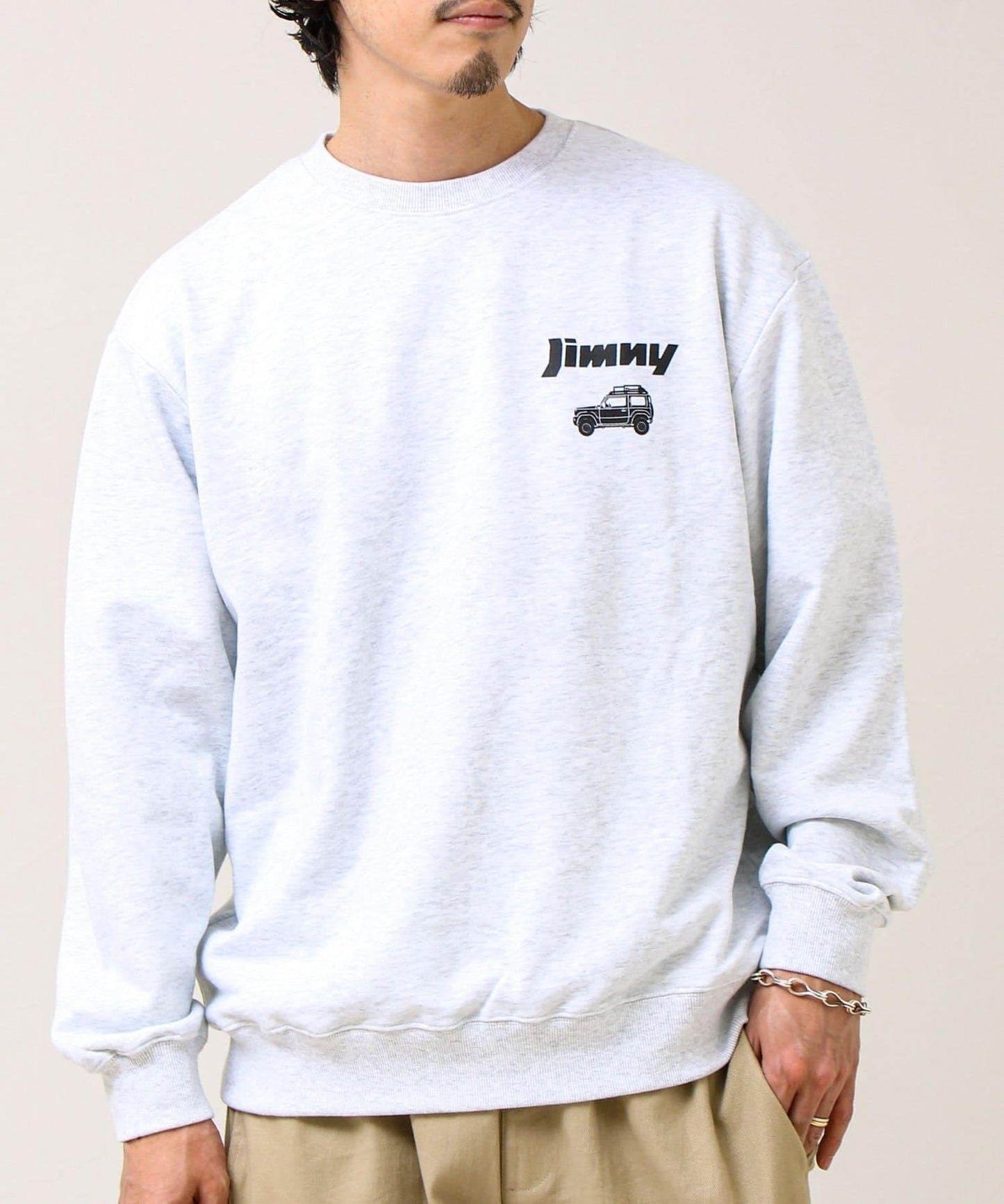 長銷聯名 ジムニー×GLOSTER 毛圈印花衛衣