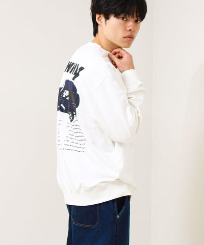 長銷聯名 ジムニー×GLOSTER 毛圈印花衛衣