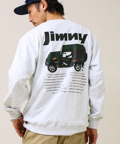 長銷聯名 ジムニー×GLOSTER 毛圈印花衛衣