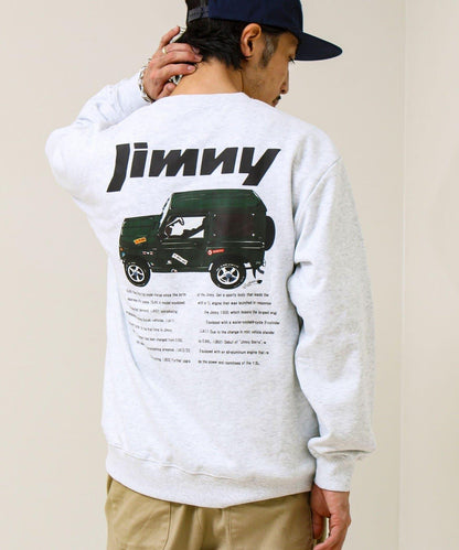 長銷聯名 ジムニー×GLOSTER 毛圈印花衛衣