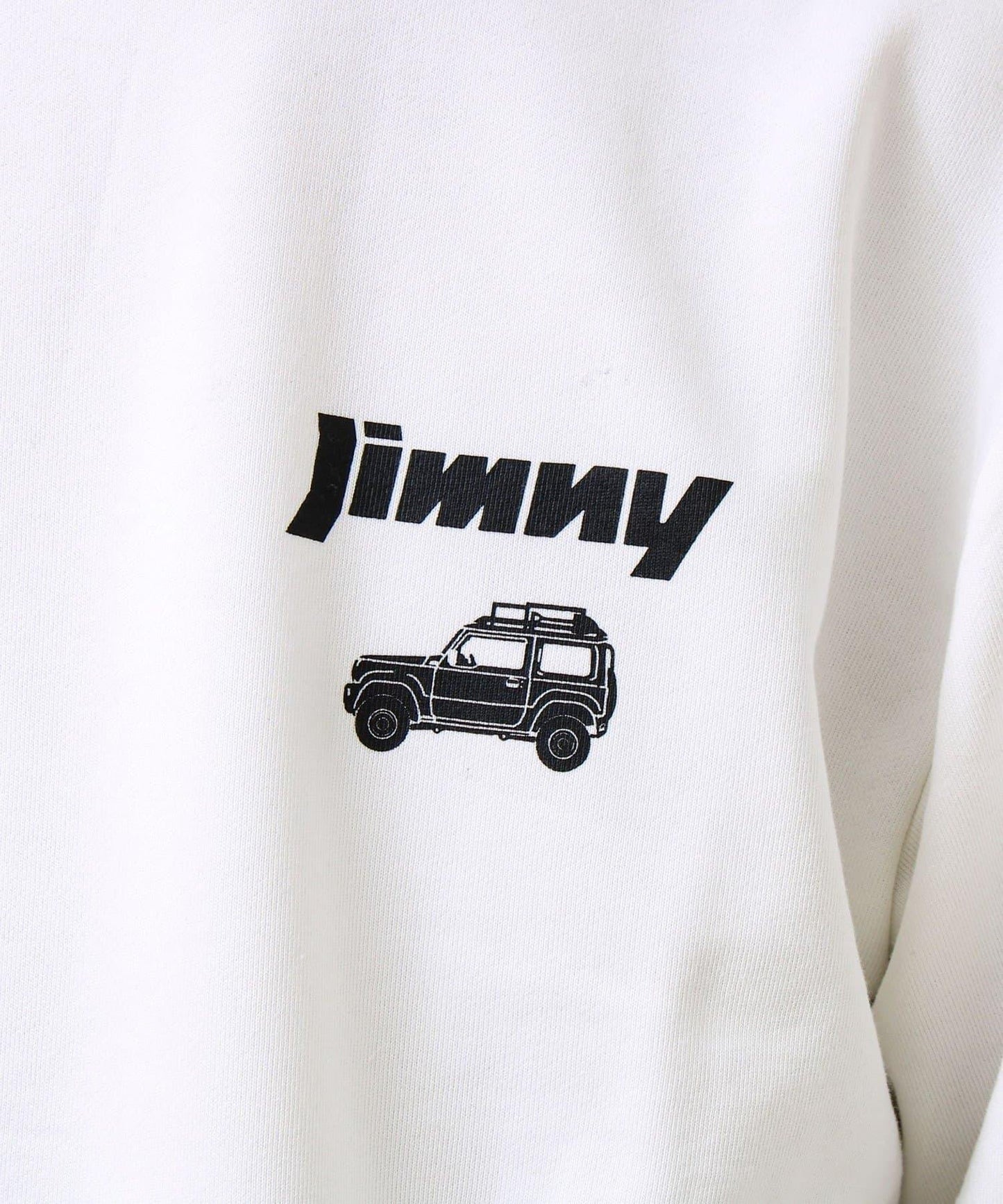 長銷聯名 ジムニー×GLOSTER 毛圈印花衛衣