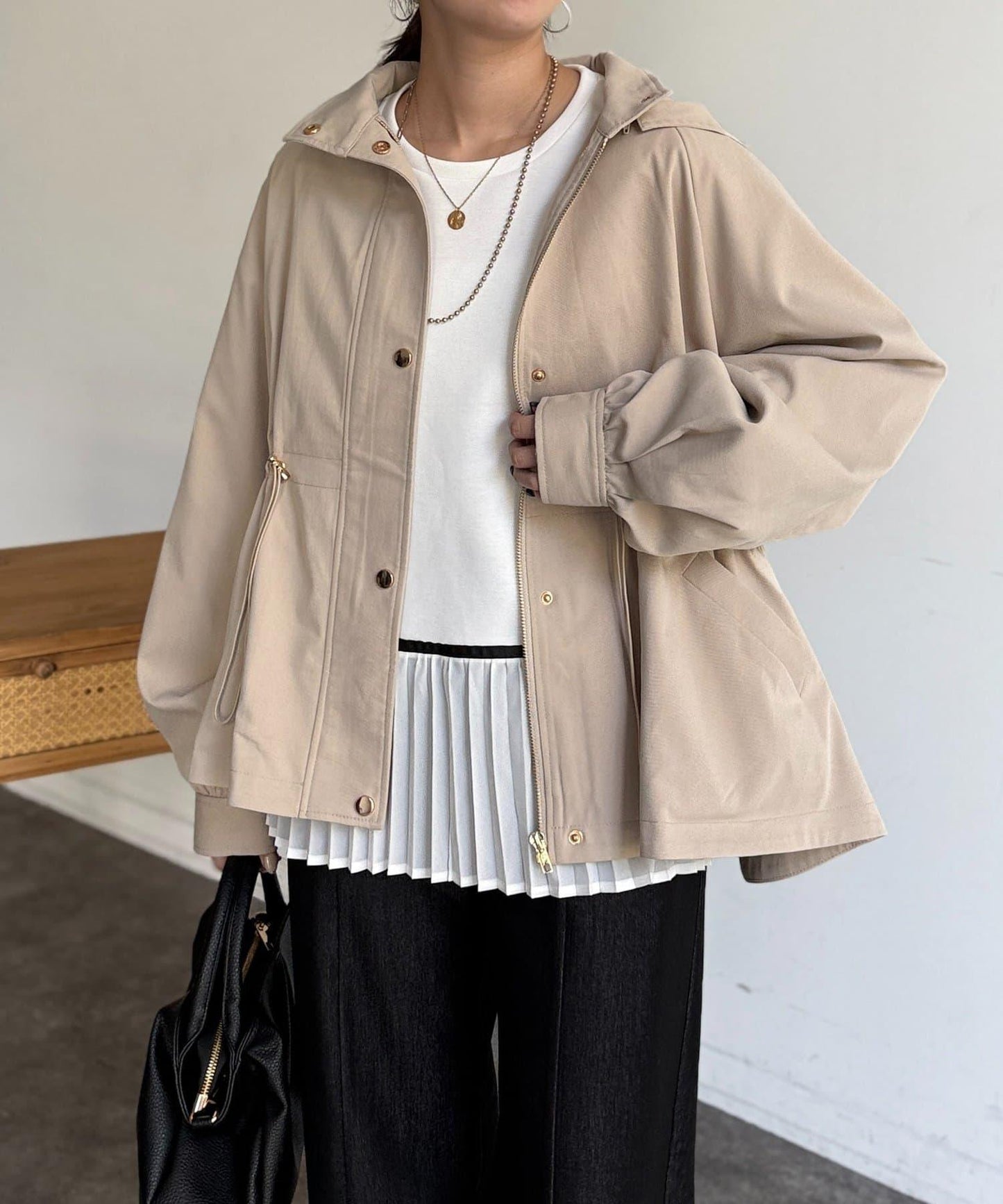 蓬鬆廓形 休閒夾克