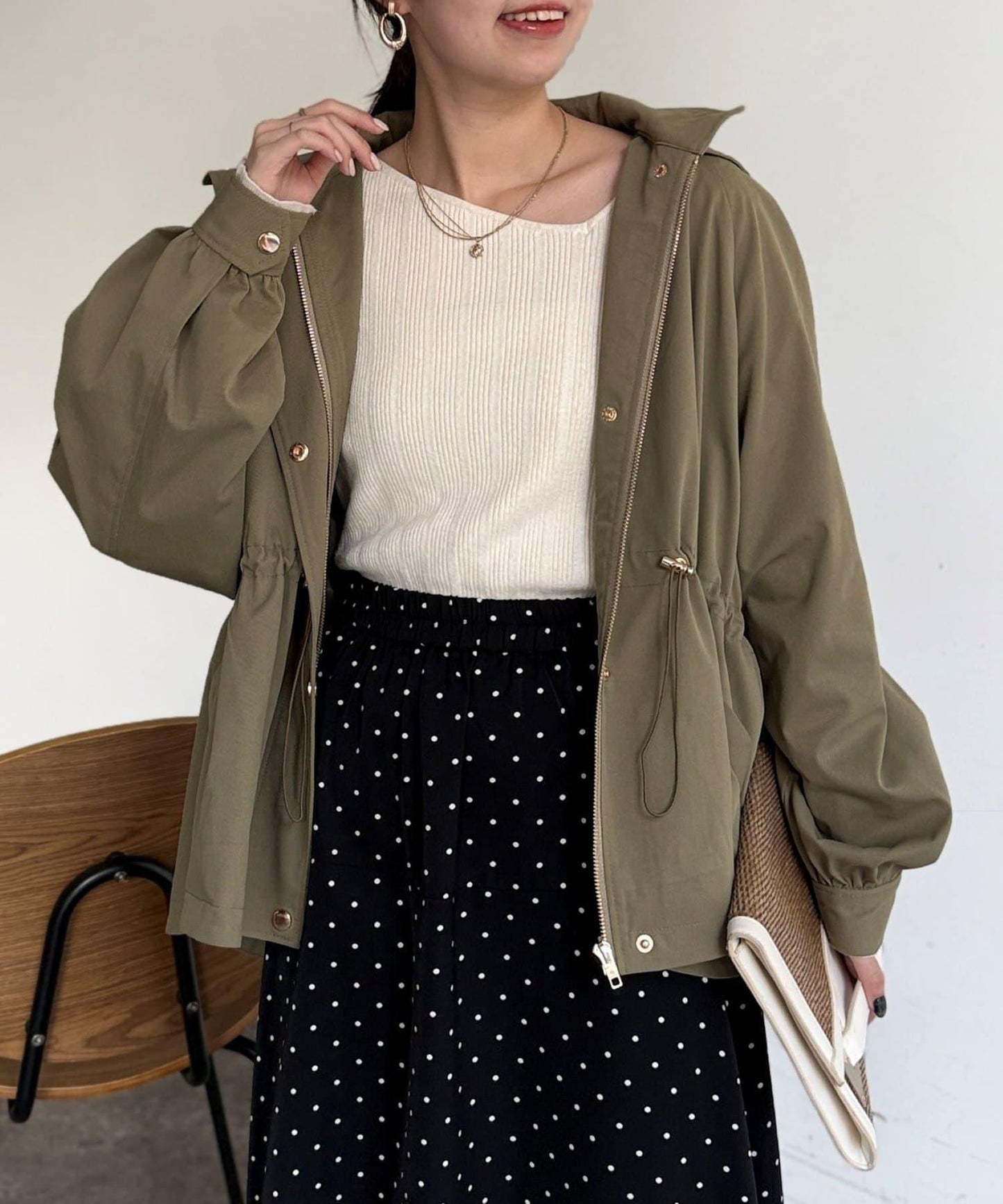 蓬鬆廓形 休閒夾克