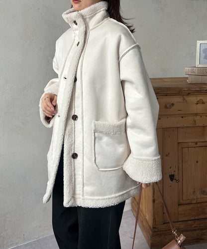 羊羔絨中款外套 F款