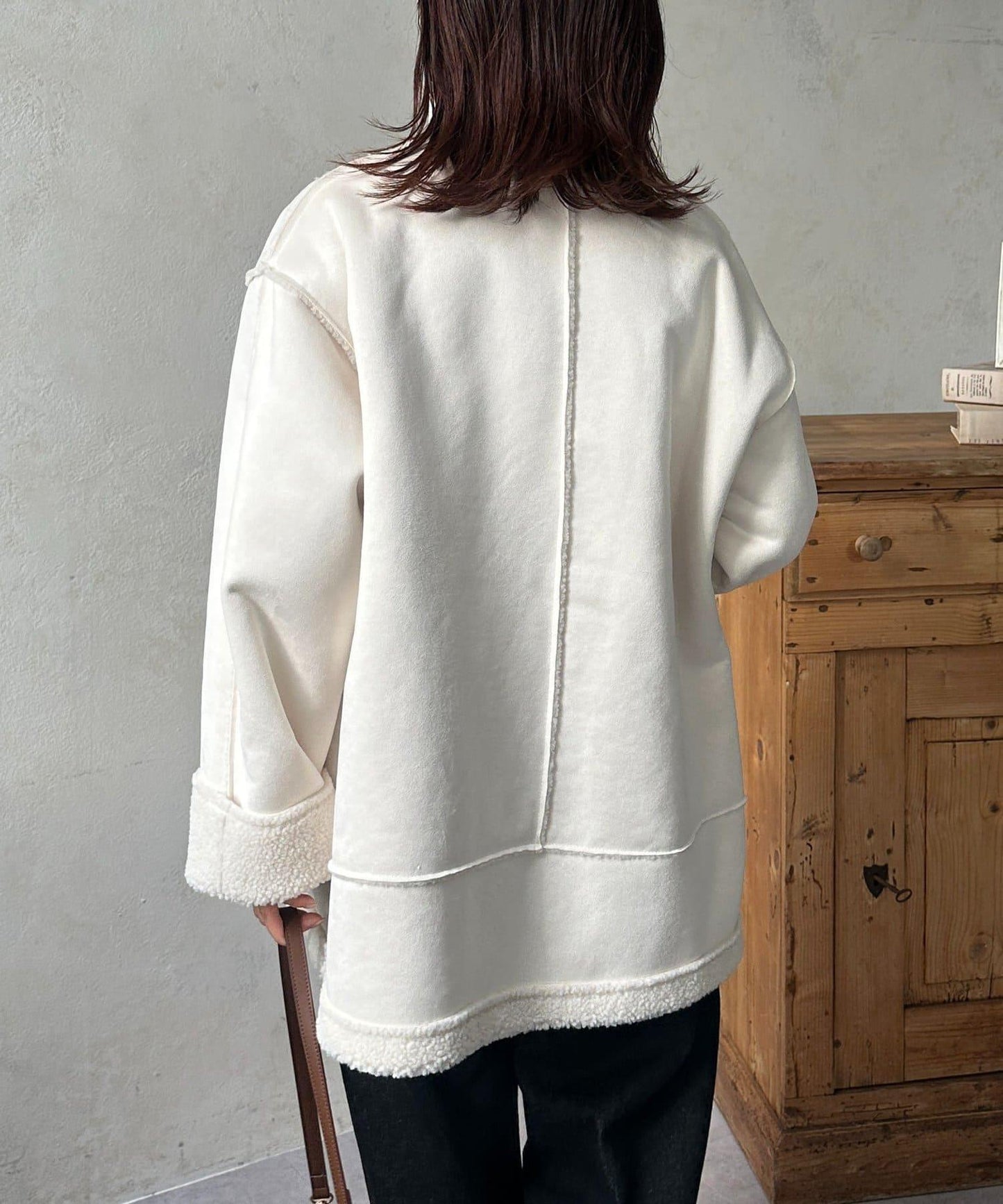 羊羔絨中款外套 F款