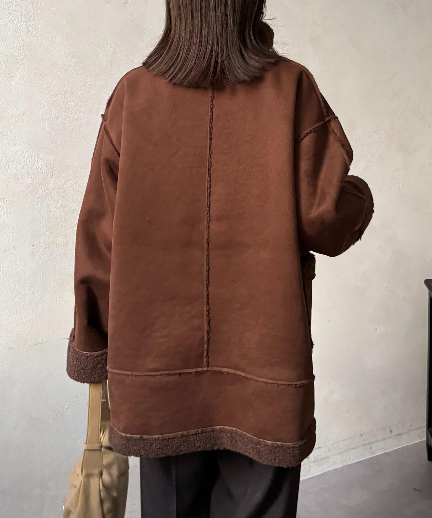 羊羔絨中款外套 F款