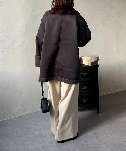 羊羔絨中款外套 F款