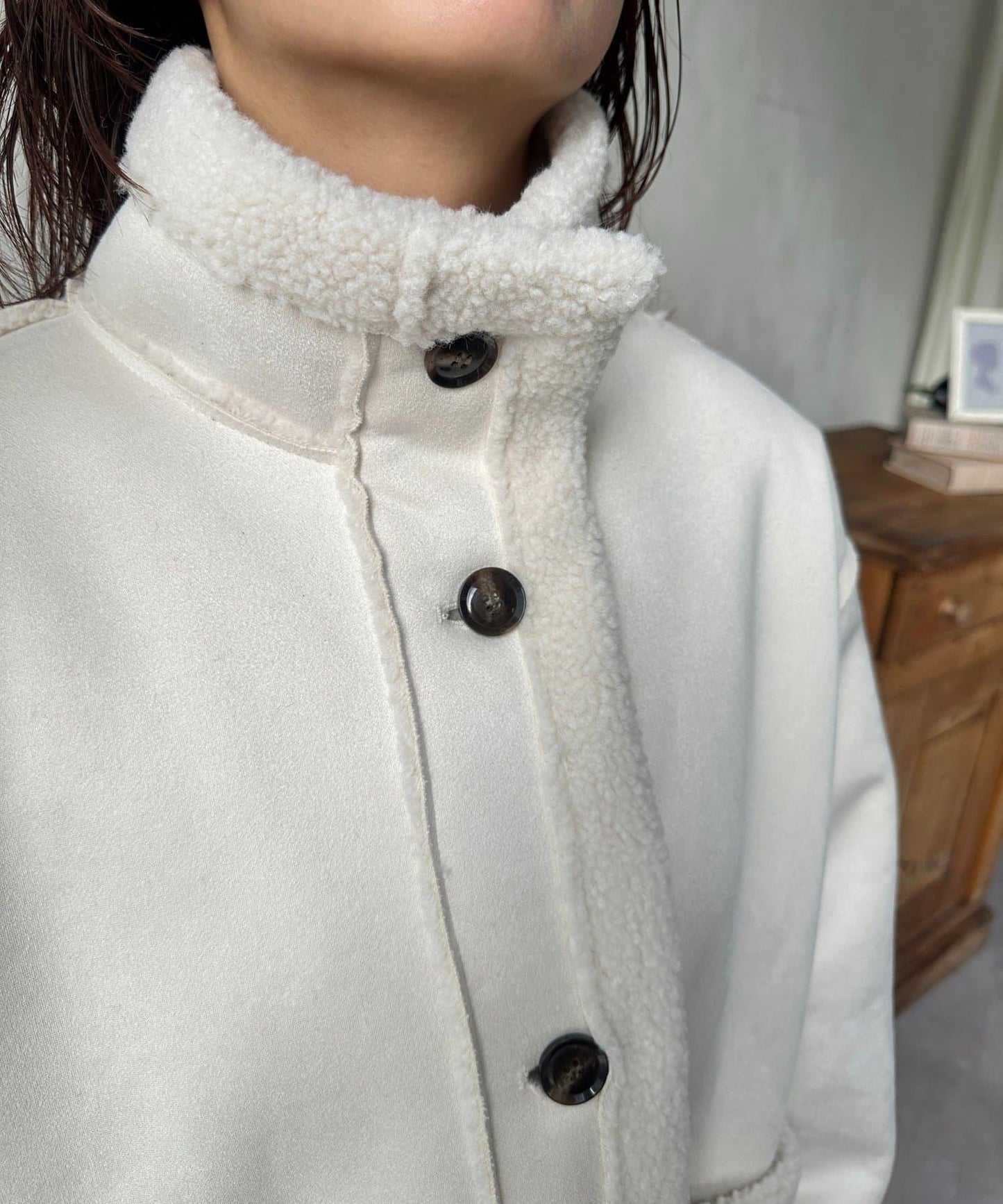 羊羔絨中款外套 F款