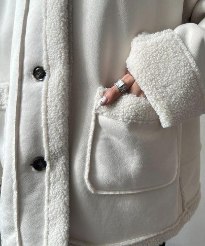 羊羔絨中款外套 F款