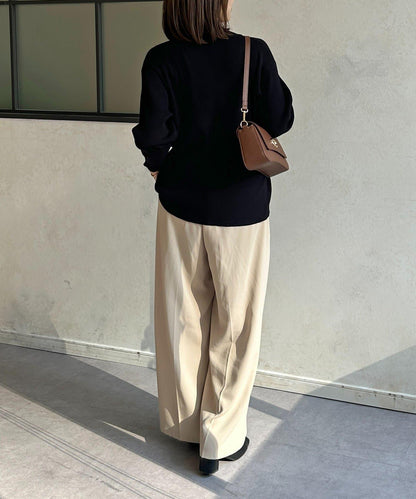 裝飾紐扣 羅紋針織 開衫