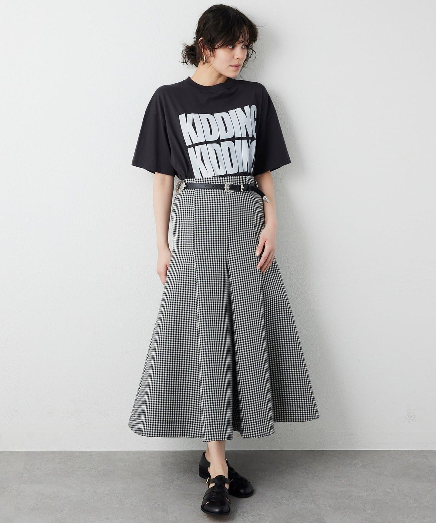 KIDDING LOGO印花T恤