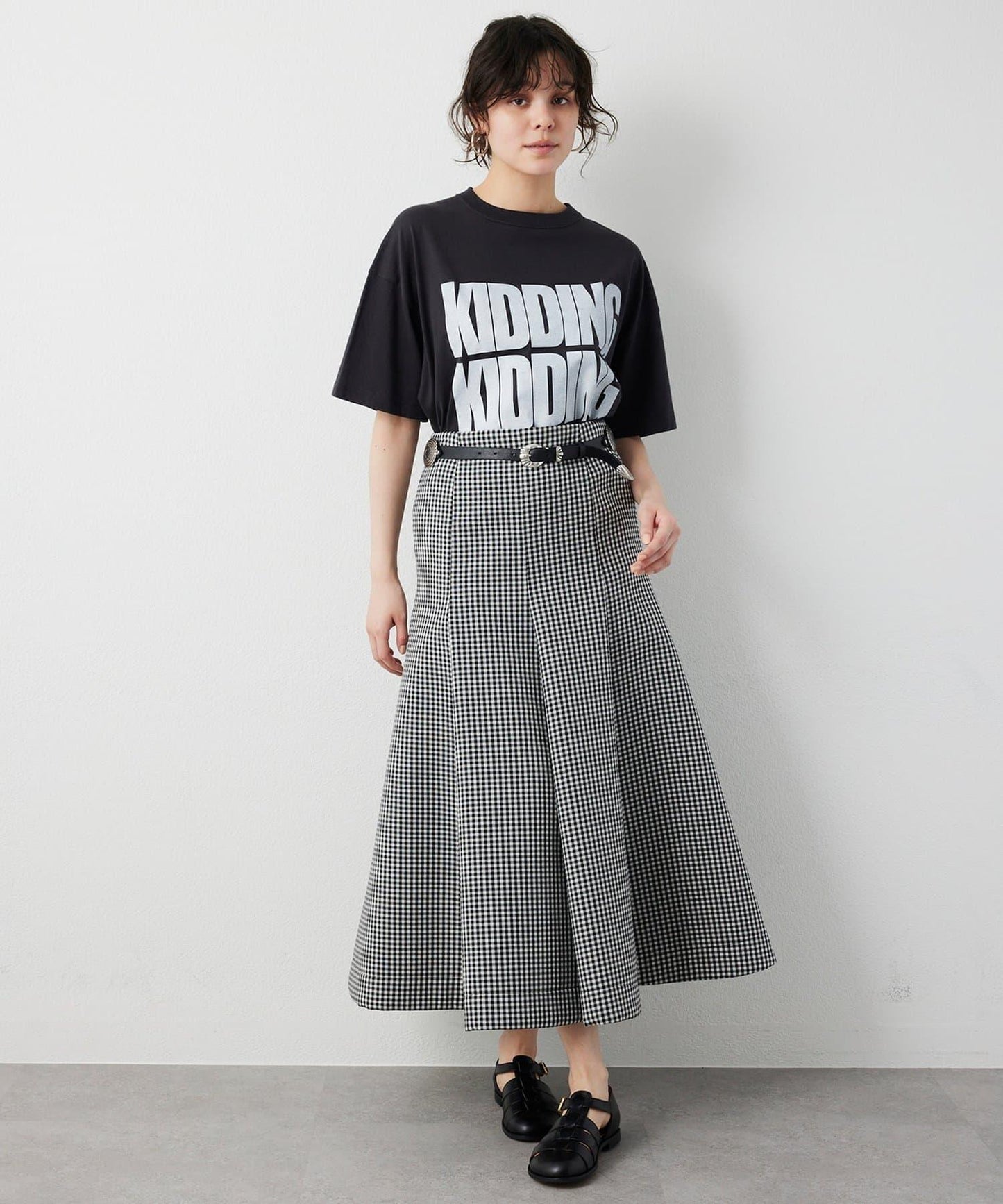 KIDDING LOGO印花T恤