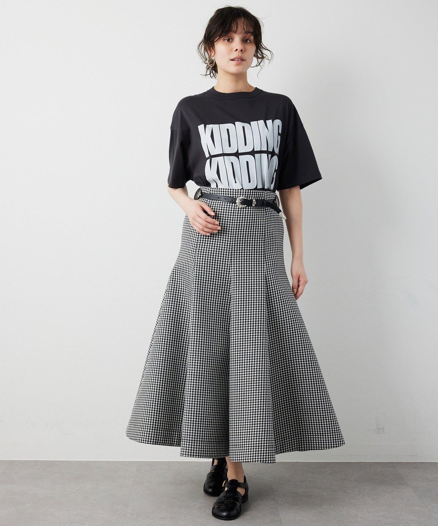 KIDDING LOGO印花T恤