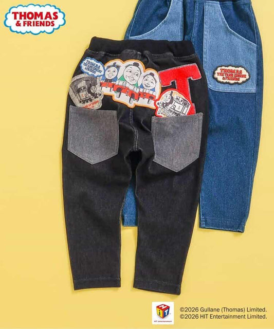 トーマス（托馬斯和朋友） 裝飾貼布 褲子 全長度款