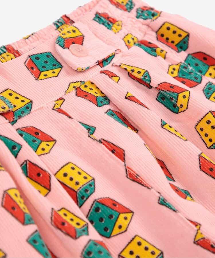 滿版Dices圖案 兒童長褲