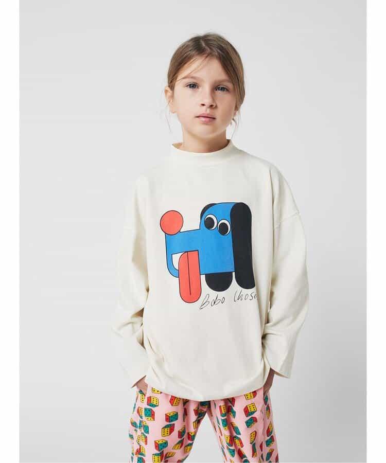 滿版Dices圖案 兒童長褲