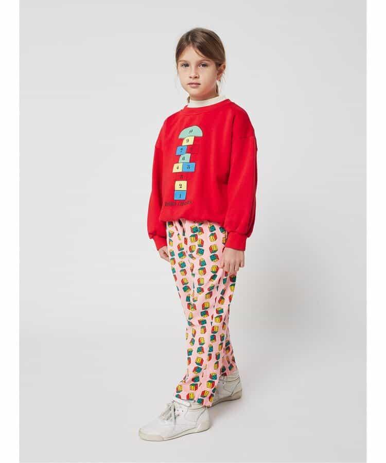 滿版Dices圖案 兒童長褲