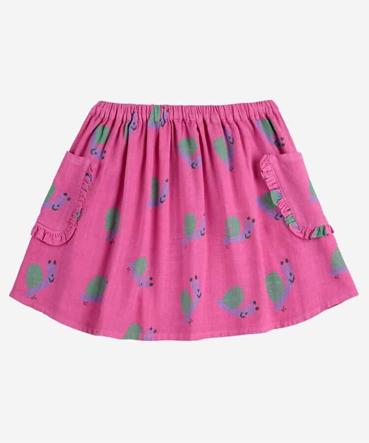 Funny Snail 滿印織紋 半身裙