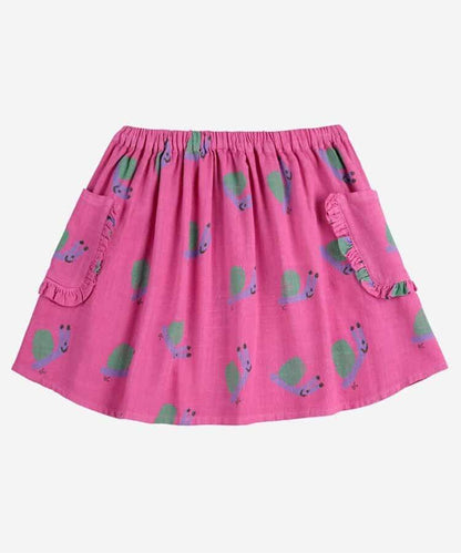 Funny Snail 滿印織紋 半身裙