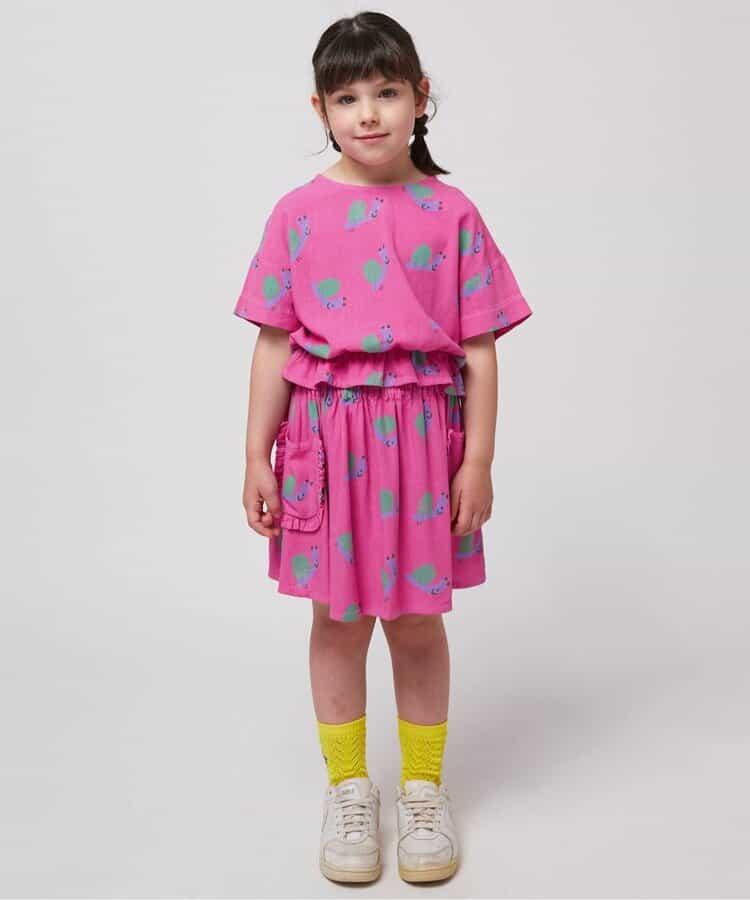 Funny Snail 滿印織紋 半身裙