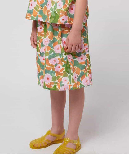 Floral all over woven midi skirt 兒童半身裙