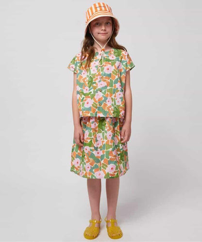 Floral all over woven midi skirt 兒童半身裙