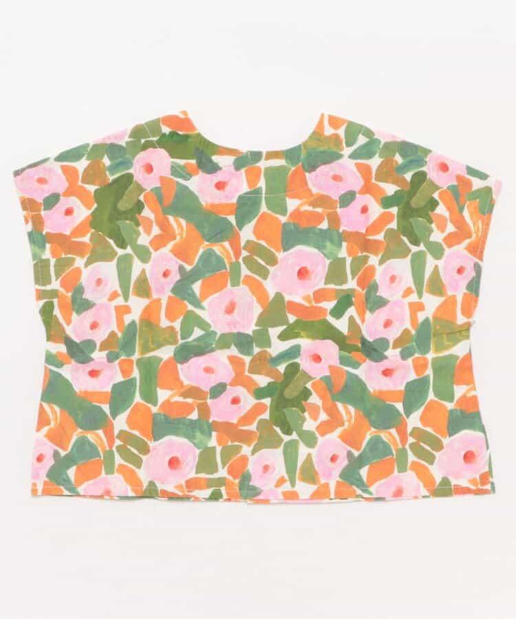 Floral all over woven shirt 兒童滿版花卉織物襯衫