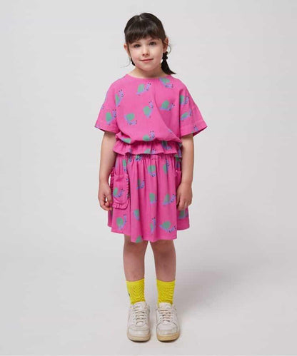 Funny Snail 滿印梭織兒童襯衫