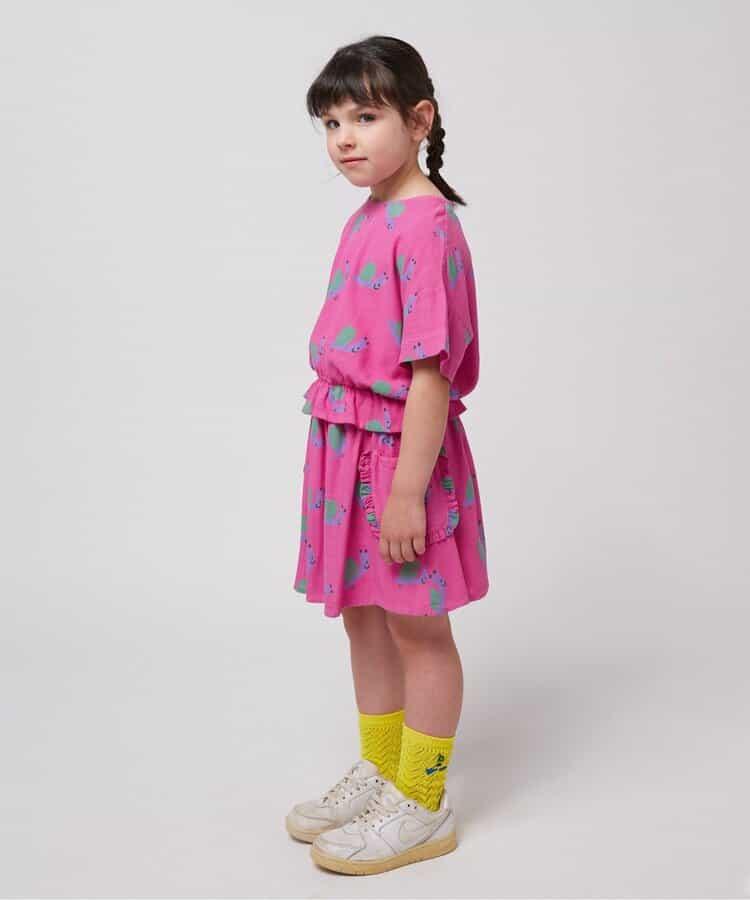 Funny Snail 滿印梭織兒童襯衫