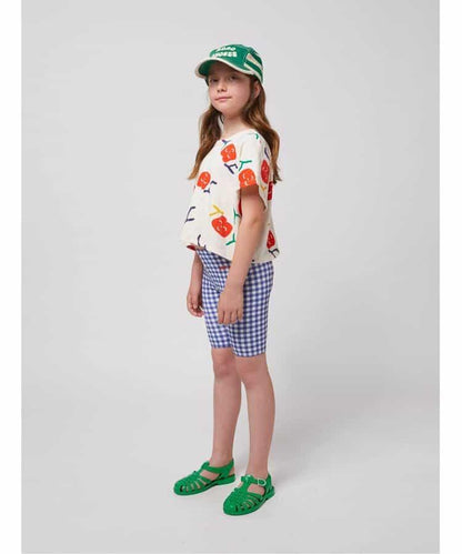 Vichy short leggings 兒童短款打底褲