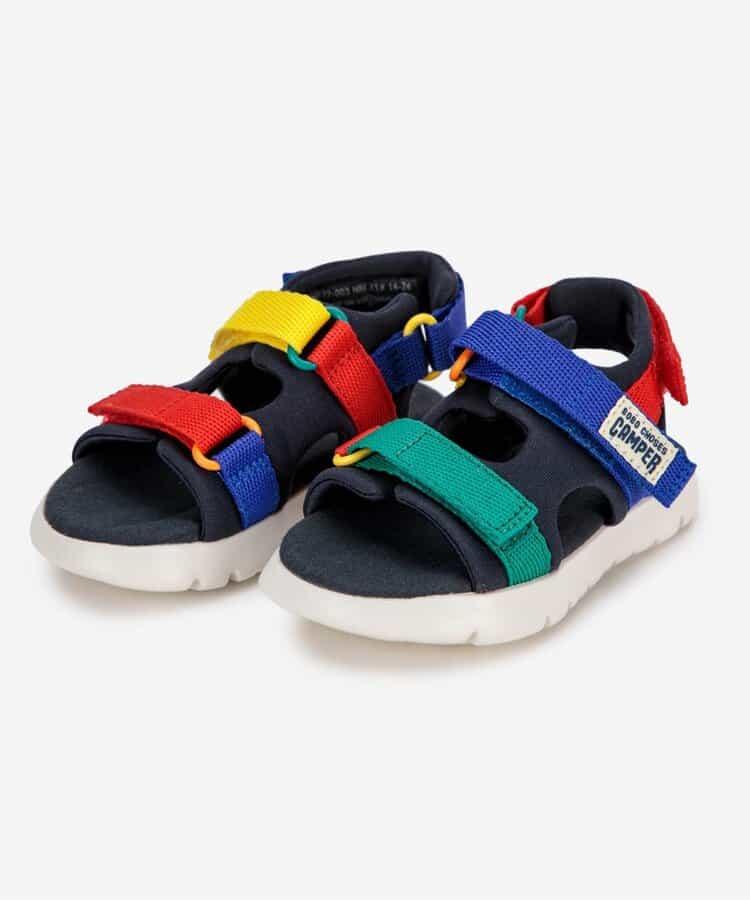 Bobo Choses x Camper ORUGA FW Color Block Sandals 兒童涼鞋