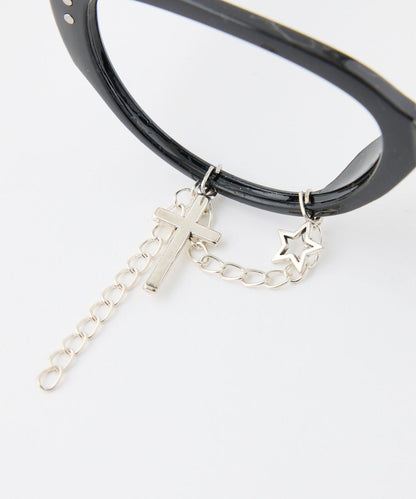 吊飾點綴 裝飾眼鏡