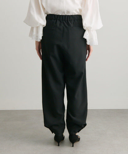 Du noir 日本製造 褲腳束口設計 褲子