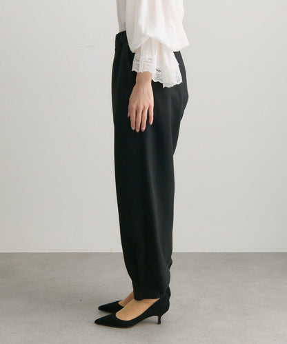 Du noir 日本製造 褲腳束口設計 褲子