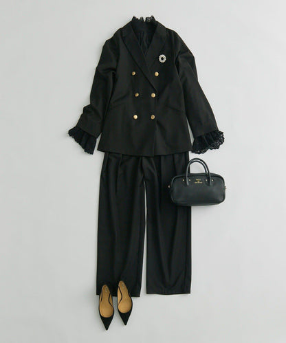 雙珍珠裝飾胸針