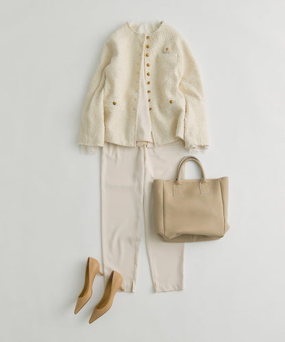 雙珍珠裝飾胸針