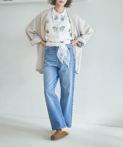 蕾絲套裝 寬鬆版 西裝領 西裝外套