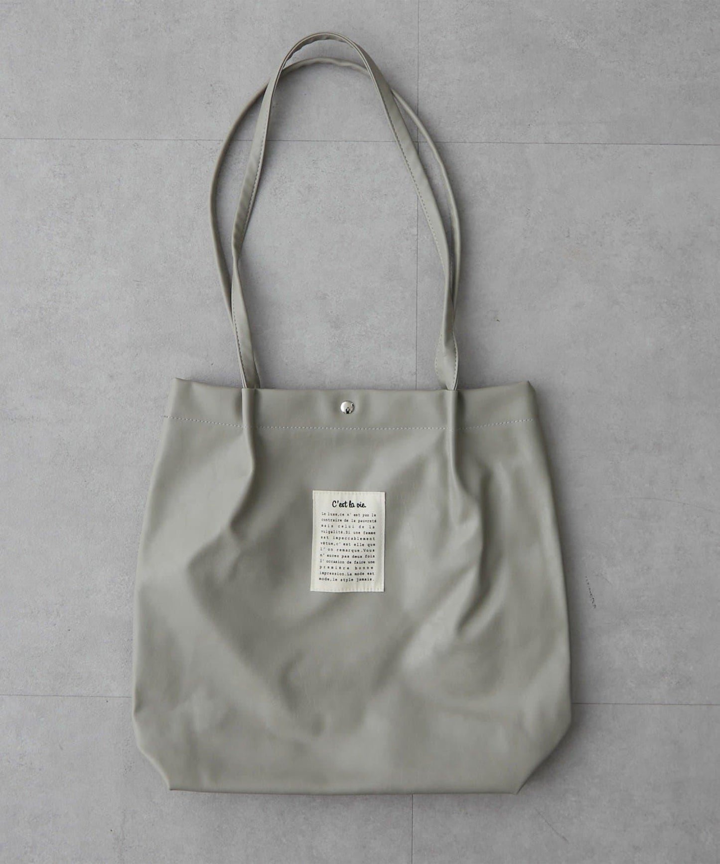 A4尺寸收納 仿皮 手柄褶皺 托特包