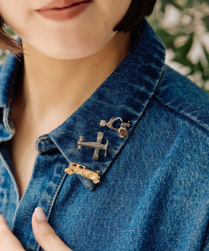 交通工具造型胸針