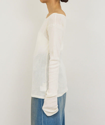 PEAS 紗布羅紋套頭上衣